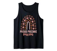 Proud Preemie Mom NICU Fighter Mother Gift Camiseta sin Mangas