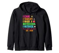 Proud Retired Teacher 2026 Teacher Retirement 2026 Men Women Sudadera con Capucha