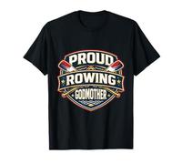 Proud Rowing, Madrina, Barca, Remo, tripulación, Equipo, Familia Camiseta