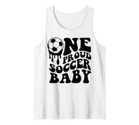 Proud Soccer Baby - Pelota de fútbol para bebé Camiseta sin Mangas