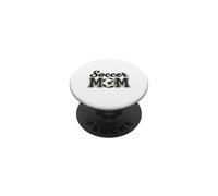 Proud Soccer Sports Lover Mom PopSockets PopGrip Adhesivo