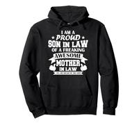 Proud Son In Law from Awesome Mother In Law Funny Son Inlaw Sudadera con Capucha