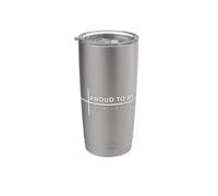 Proud To Be A Christian Vaso térmico de acero inoxidable de doble pared