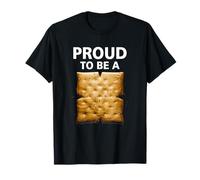 Proud To Be A Cracker Biscuit - Galleta Divertida para Disfraz de Halloween Camiseta