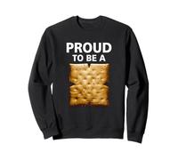 Proud To Be A Cracker Biscuit - Galleta Divertida para Disfraz de Halloween Sudadera