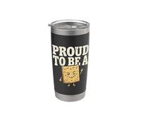 Proud to Be a Cracker Funny Vaso térmico de acero inoxidable de doble pared