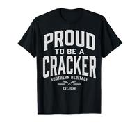 Proud to Be a Cracker Funny Vintage Camiseta