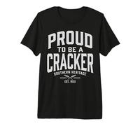 Proud to Be a Cracker Funny Vintage Camiseta Premium