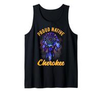 Proud To Be Cherokee - Camiseta India nativa Americana Camiseta sin Mangas
