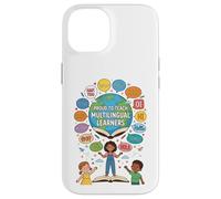 Proud To Teach Multilingual Learners ELL Education Classroom Carcasa para iPhone 14