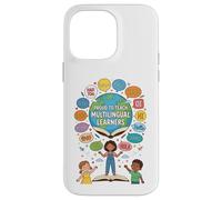 Proud To Teach Multilingual Learners ELL Education Classroom Carcasa para iPhone 14 Pro MAX