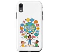 Proud To Teach Multilingual Learners ELL Education Classroom Carcasa para iPhone XR