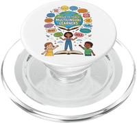 Proud To Teach Multilingual Learners ELL Education Classroom PopSockets PopGrip para MagSafe