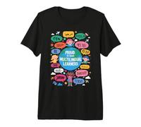 Proud to Teach Multilingual Learners Language Camiseta Premium