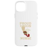 Proud Union Nurse California Flag RN Labor Rights Design Carcasa para iPhone 15 Plus