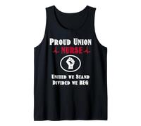 Proud Union Nurse Safe Staffing Saves Night Shift RN ER ICU Camiseta sin Mangas