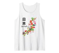 Proudly from Japan, Cool Japan Culture Map Graphic Designs Camiseta sin Mangas