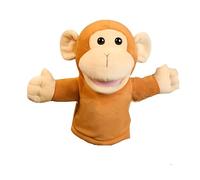 Proumhang Marionetas de Mano con Boca Que Funciona,Teatros de Amigos de los Animales del Bosque,Juguete para Niño o Niña,Juguete de Peluche Mono 25cm