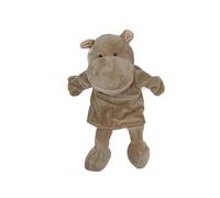 Proumhang Marionetas De Mano De Cuerpo Completo para Niños,Animal Títeres de Mano Granja Títeres Juguetes Set,Juguetes de Peluche con Boca Abierta Móvil,Regalos para Niños y Niñas 35cm Hipopótamo