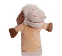 Proumhang Títeres de Mano para los Niños, de Peluche Suave Zoo de Animales de Marionetas para Niños Pequeños Niños Niñas,Grandes Bocas Móviles Oveja 25cm