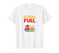 Proveedor de Combustible Escolar: Apreciación del Personal de la cafetería Camiseta, Hombre, Blanco, 6XL