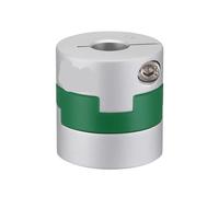 Proveedor GHCS for Motor paso a paso D25 L27.2, acoplamiento de eje de abrazadera de tipo más corto de aluminio Oldham, 1 Uds.(8x10)