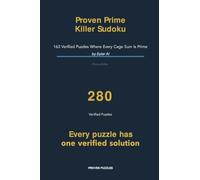 Proven Prime Killer Sudoku: 4 (Proven Puzzles)