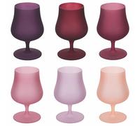 Provence - Juego de 6 vasos de licor de 260 ml de cristal