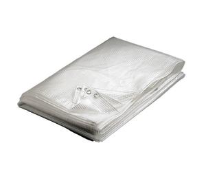 Provence Outillage 2892 - Toldo (160 g/m, 4 x 6 m), transparente