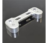 Provenir Elevador de Manillar hacia Arriba 20mm Movers Back 17mm Kit de Soporte para G310R G310GS 2017 2018 2019 2020 2021(Plata)