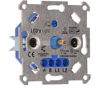 Proventa® - Regulador de intensidad universal para bombillas LED y halógenas (3-150 W, halógeno de 10-400 W, para Busch-Jaeger, Gira, Kopp, Merten, Jung, Berker)
