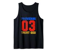 Proverbios 03 Confía en Dios Camiseta sin Mangas