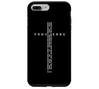 Proverbios 3:5-6 Confianza en el Señor Versículo de la Biblia Cristiana Carcasa para iPhone 7 Plus/8 Plus