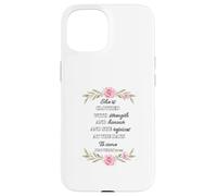 Proverbios 31:25 Diseño Carcasa para iPhone 15