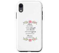 Proverbios 31:25 Diseño Carcasa para iPhone XR