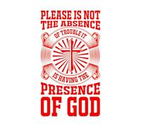 Proverbios bíblicos cristianos Calcomanías de pared de PVC 34x60.5cm Vinilos para ventanas Rojo