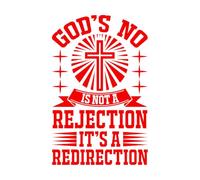 Proverbios bíblicos cristianos Calcomanías de pared de PVC 50.4x78.7cm Impermeable Rojo