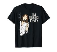 Proverbios: I'm Telling Dad, Religiones Cristo Jesús Camiseta