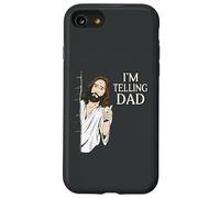 Proverbios: I'm Telling Dad, Religiones Cristo Jesús Carcasa para iPhone SE (2020) / 7/8