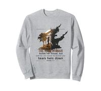 Proverbios inspiradores "Una mujer sabia construye su casa" 14:1 Sudadera