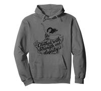 Proverbios Versículo de la Biblia Mujeres Minimalista Tipografía Palabra Arte Sudadera con Capucha