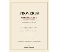 Proverbs Word Search: A Puzzle Book with All 31 Chapters - One Puzzle Per Chapter