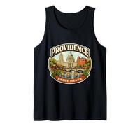 Providence, Rhode Island, Recuerdo, Ciudad Capital del Estado, Vintage Camiseta sin Mangas