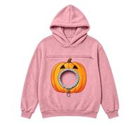 PROVIMIR Sudadera con capucha para mujer de gran tamaño con bolsillo para | La obra de arte con bolsillo en forma de corazón arcoíris aporta color a una sudadera con capucha de gran