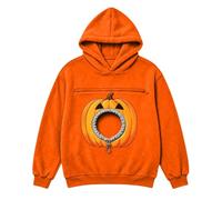 PROVIMIR Sudadera con capucha para mujer de gran tamaño con bolsillo para | La obra de arte con bolsillo en forma de corazón arcoíris aporta color a una sudadera con capucha de gran