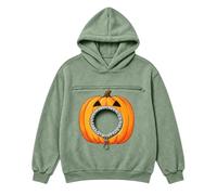 PROVIMIR Sudadera con capucha para mujer de gran tamaño con bolsillo para | La obra de arte con bolsillo en forma de corazón arcoíris aporta color a una sudadera con capucha de gran