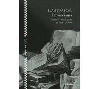 Provincianes (Traducció i edició a cura de Pere Lluís Font) | Blaise Pascal, Pere Lluís Font