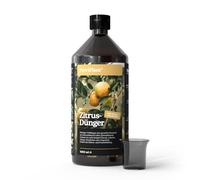 ProviPlant Fertilizante líquido para cítricos, para limón, naranja, lima y kumquat, 1 litro de concentrado para hasta 200 litros de agua de riego, interior y exterior, fabricado en Alemania