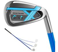 prowithlin Ayuda para Entrenamiento de Swing de Golf, 7 hierros, Ayuda de Entrenamiento de Golf, Palo de Calentamiento para Entrenamiento de Fuerza, Tempo y flexibilidad, Accesorios de Golf para