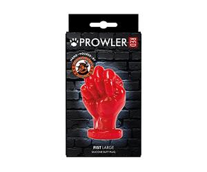 Prowler Red by Oxballs - El puño - Grande en rojo - Longitud de 6 pulgadas - Ancho de 2 a 4 pulgadas
